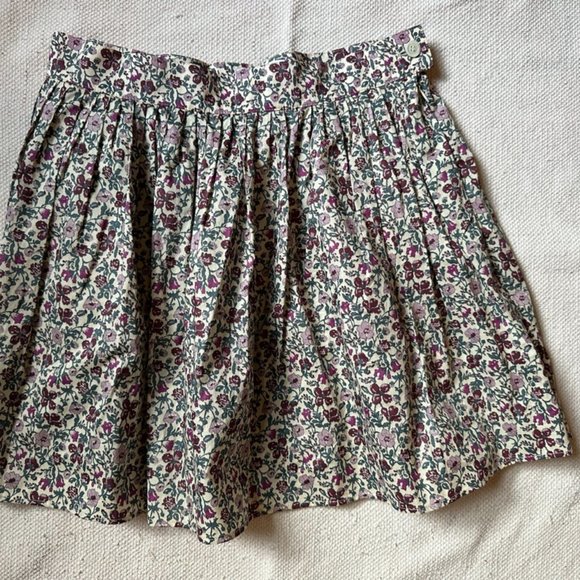 Agnes B. Liberty Print Mini Skirt - Picture 6 of 7